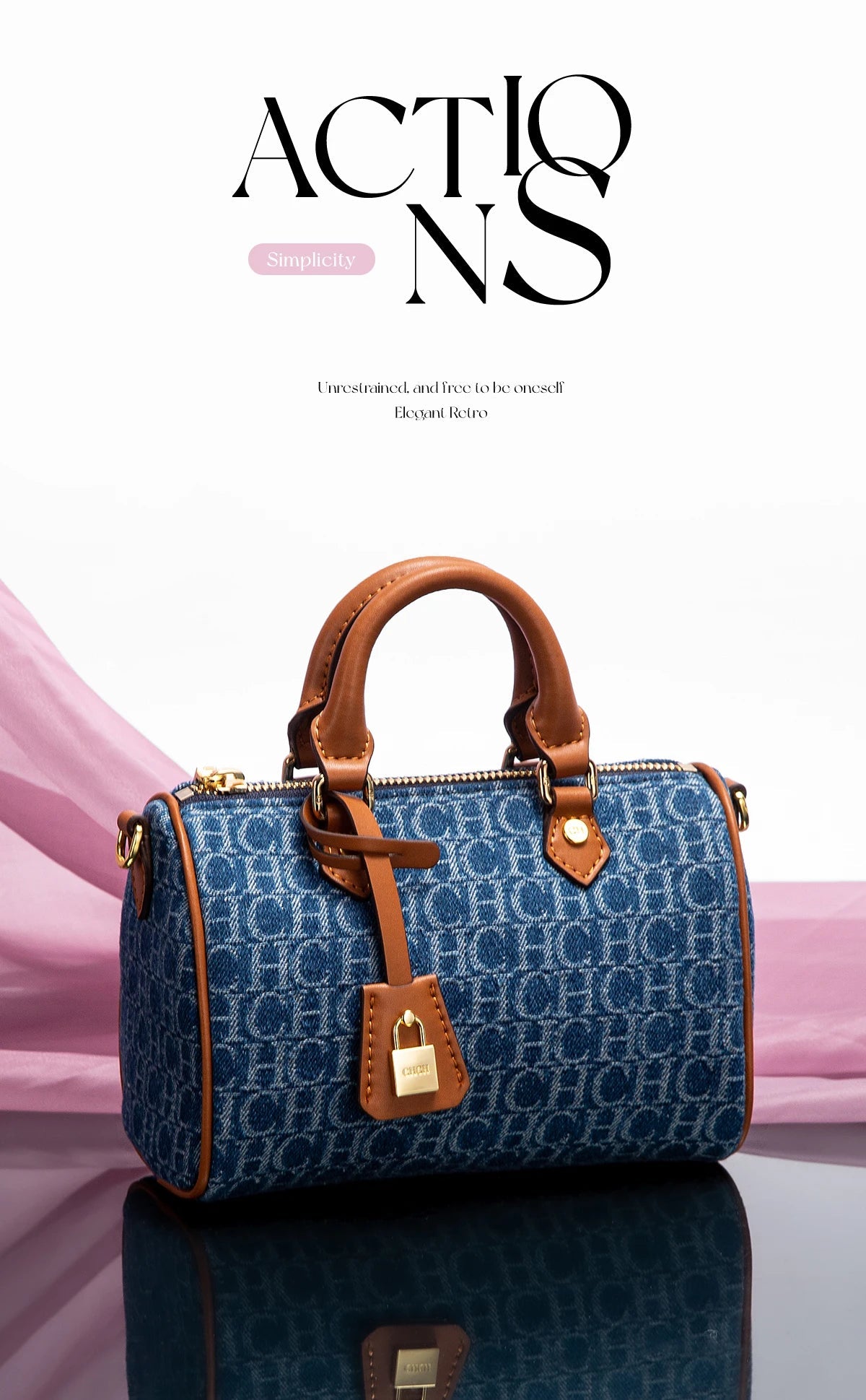 Women's Shoulder Bag 2025 New Cowboy Splicing Pillow Bag, Casual Party Women's Handbag RELUX.STORE