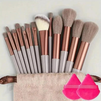 Makeup Brush Set Soft Fluffy Professiona Cosmetic Foundation Powder Eyeshadow Kabuki Blending Make Up Brush Beauty Tool Makeup RELUX.STORE