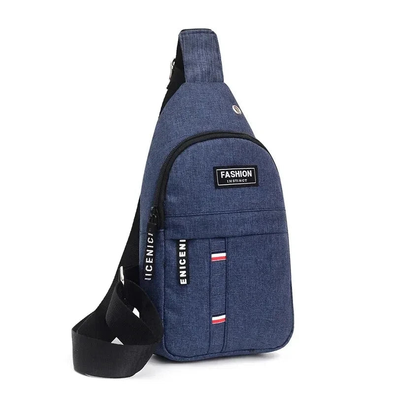 Fashionable and Trendy Lightweight Single Minimalist Shoulder Crossbody Bag for Men with Large Capacity for Leisure and Sports RELUX.STORE