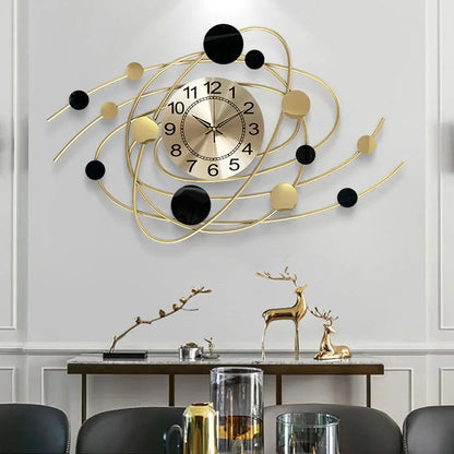 Wall Clock 6.6 Inches Luxury Living Room Modern Wall Clocks Aesthetic Elegant Stylish Kitchen Clock Big Size Decoration Home RELUX.STORE