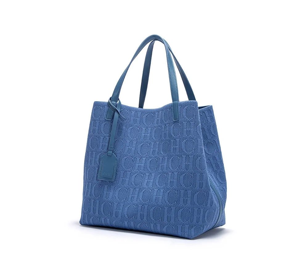CH Ladies Shoulder Bag Fashion Classic New Pure Color Outer Pocket Ladies Handbag High Quality Craft Large Capacity Handbag RELUX.STORE