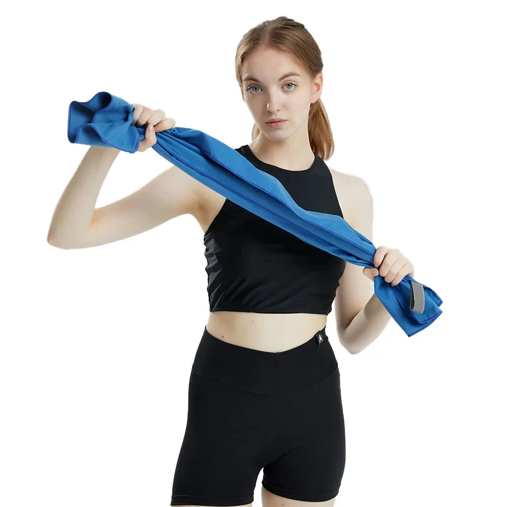 Microfiber Quick Dry Sandproof Towel | Lightweight Compact for Swim Yoga Gym Beach Travel Sports Accessories
