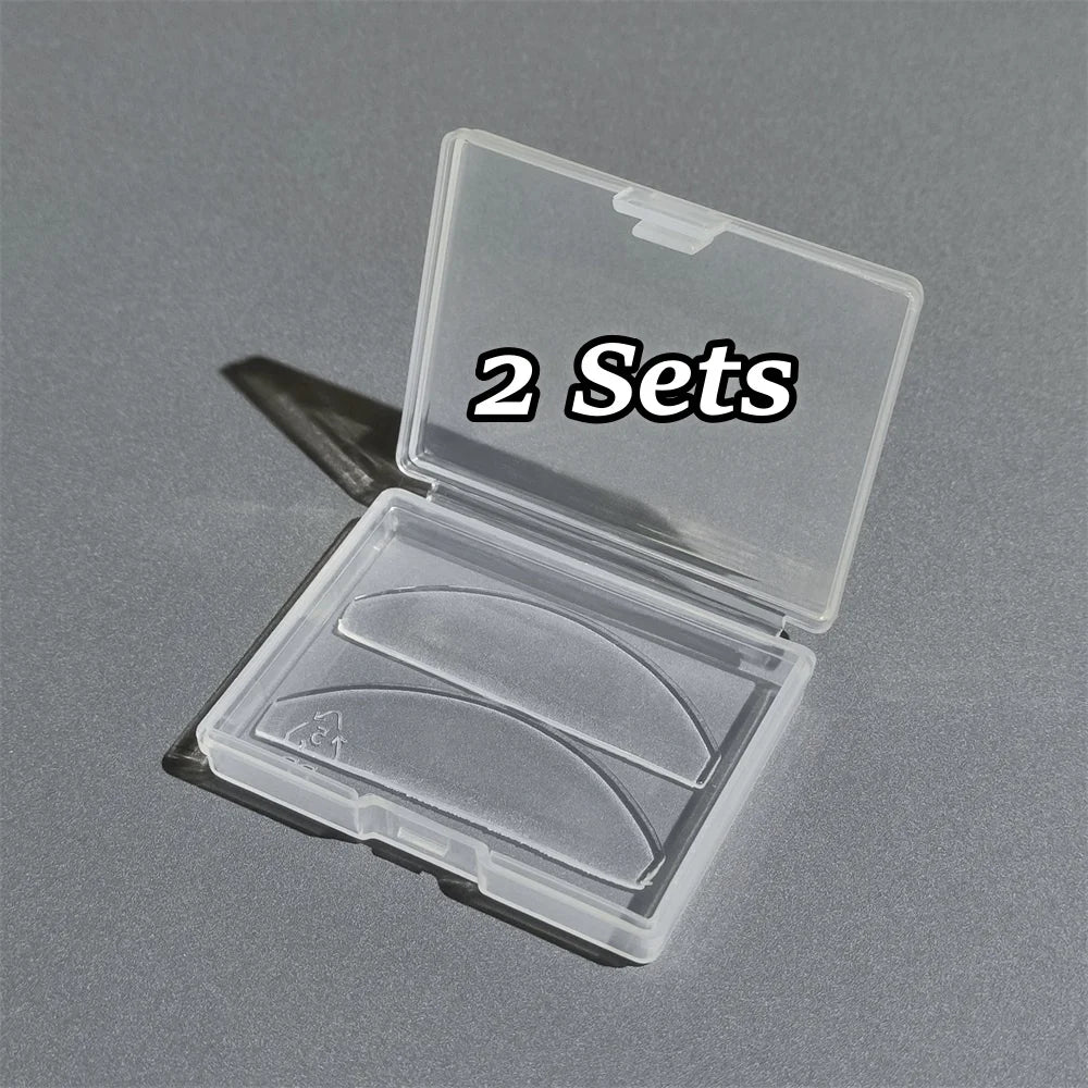 Libeauty 1 Pair Lash Softening Pads Silicone Eyelash Perm Pads Lashes Rods Shield Lifting Eyelash Accessories Makeup Tools RELUX.STORE