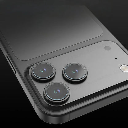 Easy Install Camera Tempered Glass For iPhone 17 Pro Max 17 Air 16 15 Dust Free Lens Protector For iPhone 16 17Pro Max Lens Cap RELUX.STORE