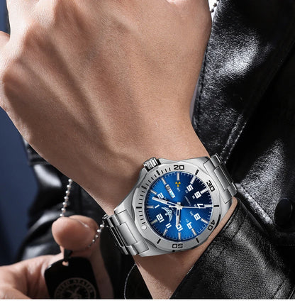 Yelang V1019 Brand 44MM Men Watch NH36 100M PROFESSIONAL WATERPROOF Deep Diving Mechanical Automatic Watch Sapphire Lens Reloj