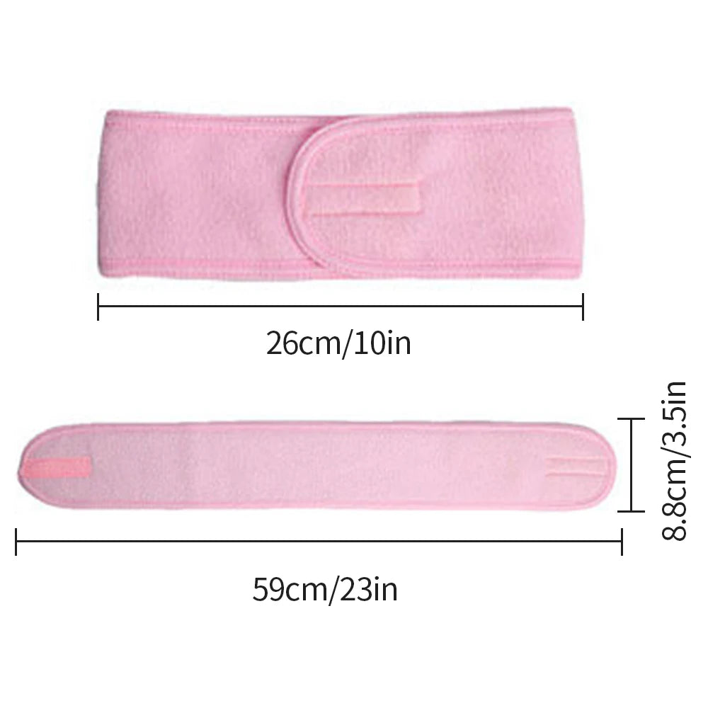 Eyelash Extension Headband Makeup Eyelash Extension Supplies Lashes Accessories Face Washing Bath SPA Facial Adjustable Headband RELUX.STORE