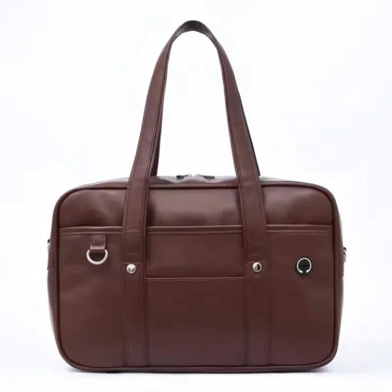 Japanese Casual PU Shoulder Bag Junior High School Students School Bag Handbag Anime Uniform Bag Tote Bags for Women Bolsos RELUX.STORE
