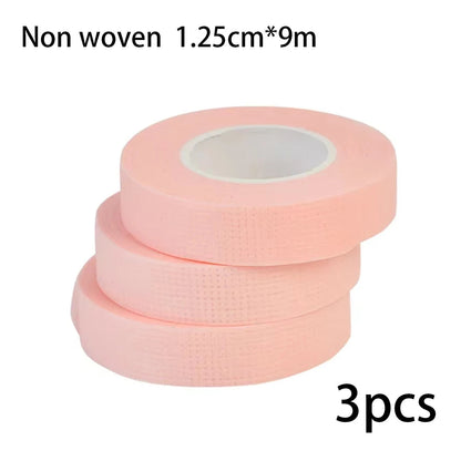 1/3/5 Rolls Eyelashes Extension Tape PE Adhesive Tools Under Eye Pads For Micropore Lashes Grafting Supplies Lash Lifting Tapes RELUX.STORE