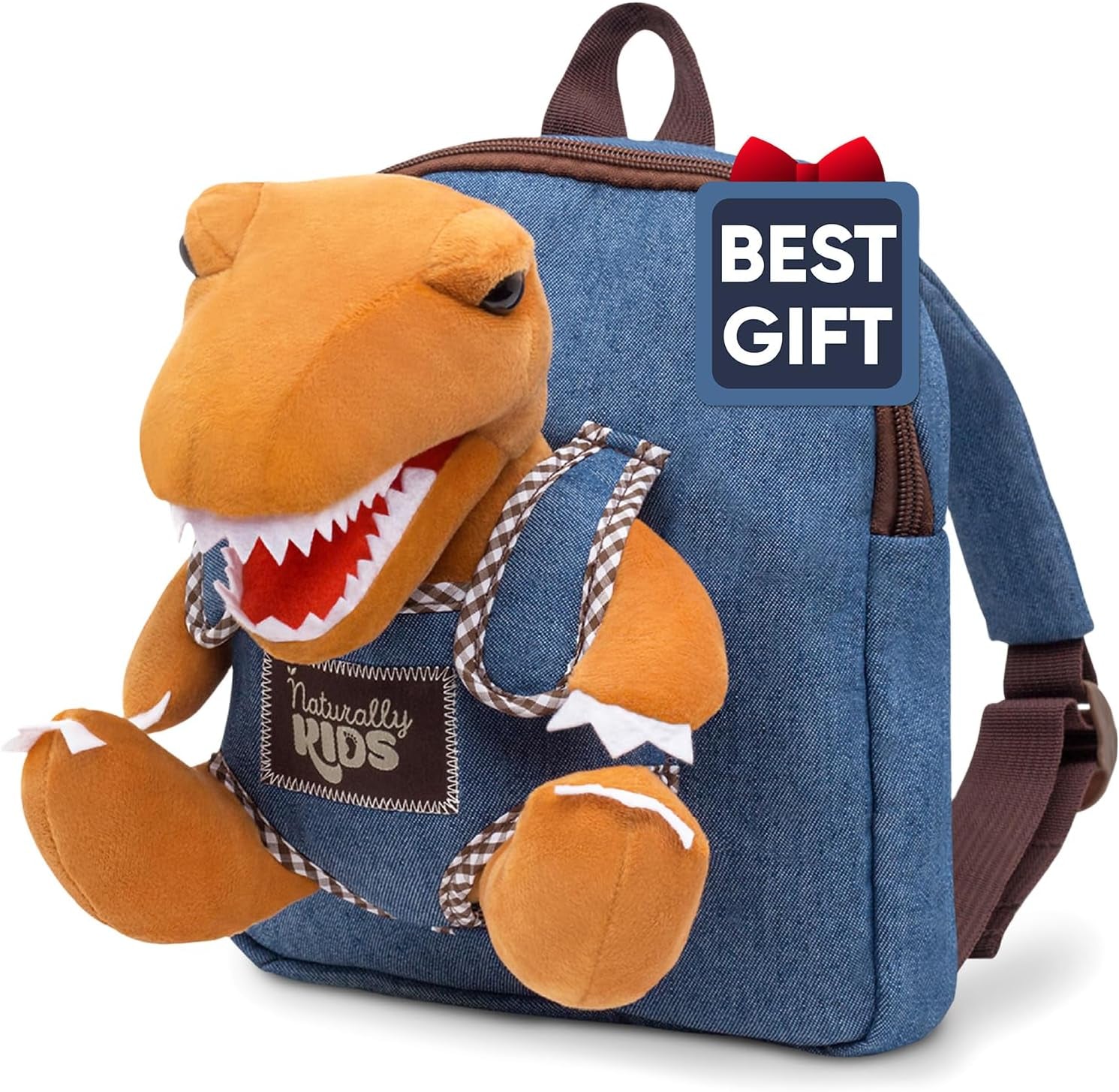 Wolf Backpack, Wolf Toys for Kids 3-5, Toddler Husky Stuffed Animal Gifts for 2 3 4 5 Year Old Girl Boy