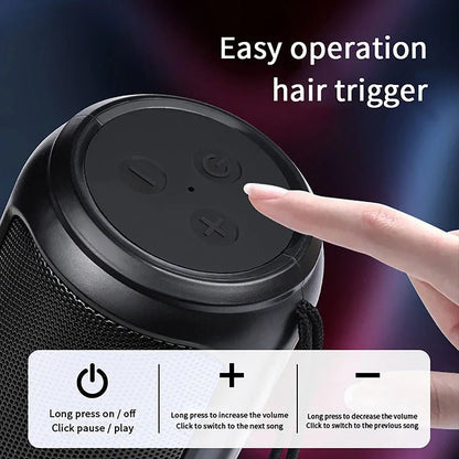 A3 Bluetooth Speaker Home Portable Connection Mobile Phone Bluetooth Speaker Surround Subwoofer Outdoor Wireless Speaker - RELUX.STORE