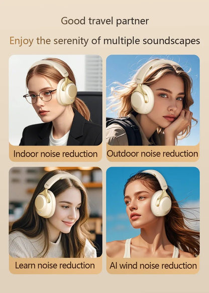 Acer OHR524 ANC Wireless Headphones – HD Mic, 360° Surround Sound, Noise - Cancelling Bluetooth Gamer & Sports Earphones - RELUX.STORE