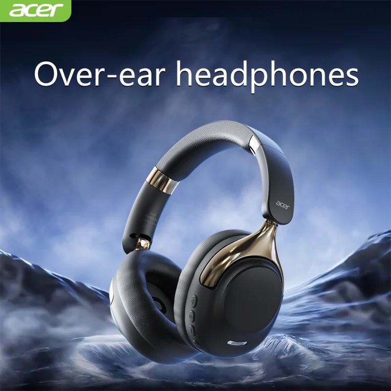 Acer OHR524 ANC Wireless Headphones – HD Mic, 360° Surround Sound, Noise - Cancelling Bluetooth Gamer & Sports Earphones - RELUX.STORE