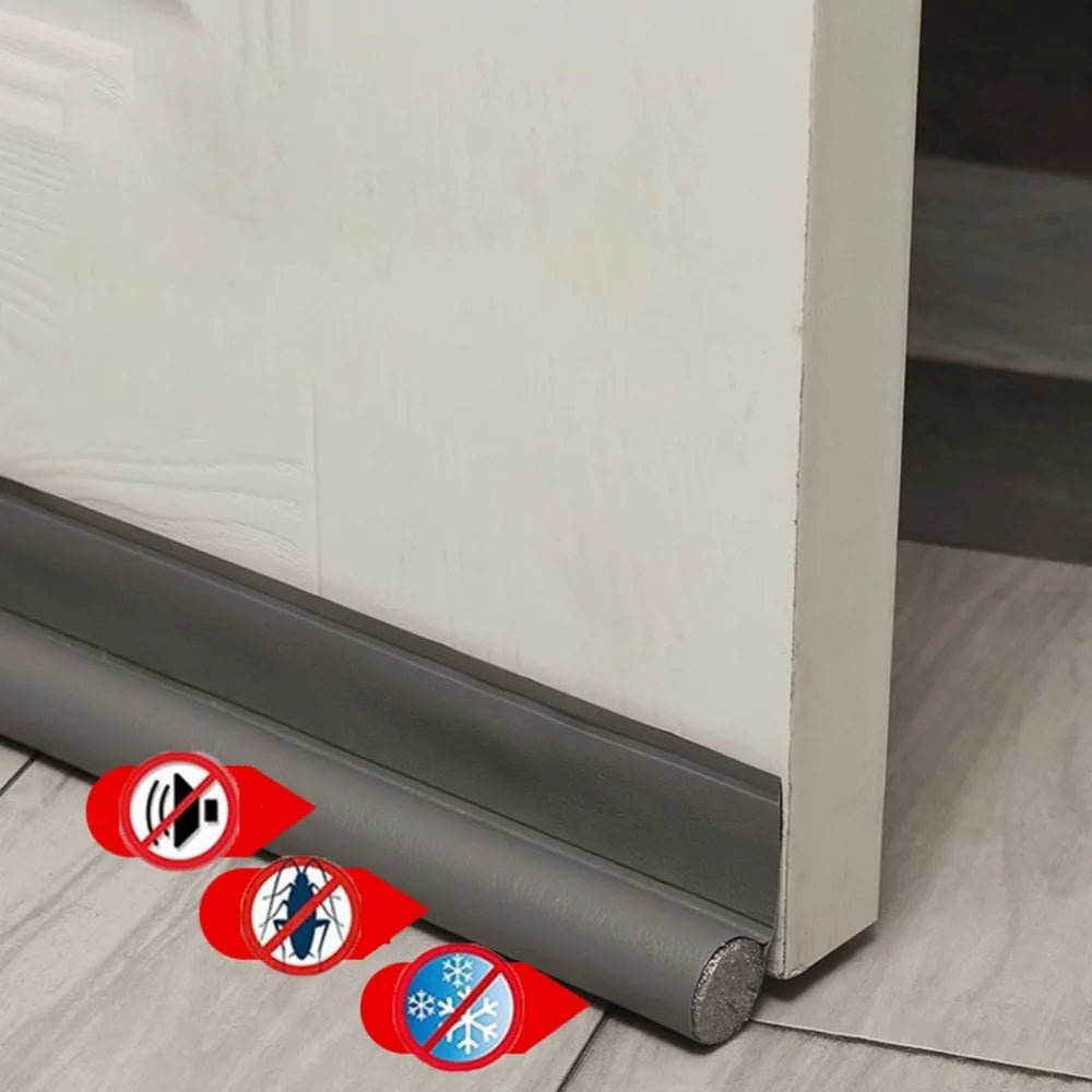 Adjustable Door Bottom Seal Strip Weatherstrip Under Door Draft Stoppers Anti - Cold Windproof Gaps Blocker House Acoustic Foam - RELUX.STORE