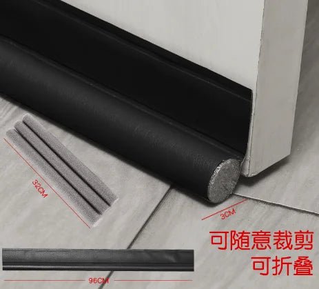 Adjustable Door Bottom Seal Strip Weatherstrip Under Door Draft Stoppers Anti - Cold Windproof Gaps Blocker House Acoustic Foam - RELUX.STORE