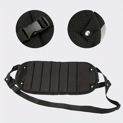 “Adjustable Travel Foot Hammock – Portable Leg Rest for Airplane, Car, Office, and Home, Comfortable Hanging Foot Support Pads” - RELUX.STORE