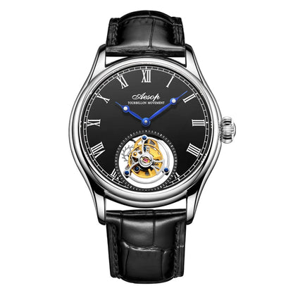 Aesop Real Flying Tourbillon Movement Mechanical Watches Luxury Watch for Men Skeleton Tourbillon Watch Sapphire Official StoreS - RELUX.STORE