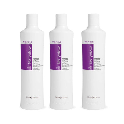 No Yellow Purple Shampoo - Purple Color Depositing Shampoo for Blondes, Bleached & Grey Hair - Formulated with Violet Pigment to Remove Brassy Tones from Hair (11.83 Fl Oz)