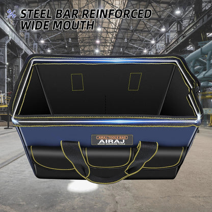 AIRAJ Multifunctional Tool Bags 1680D Oxford Cloth Electrician Bags Waterproof and Wear - Resistant High Capacity Storage Bags - RELUX.STORE
