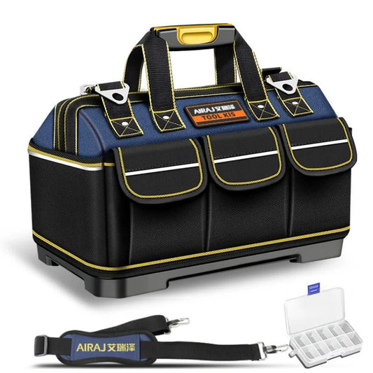 AIRAJ Multifunctional Tool Bags 1680D Oxford Cloth Electrician Bags Waterproof and Wear - Resistant High Capacity Storage Bags - RELUX.STORE