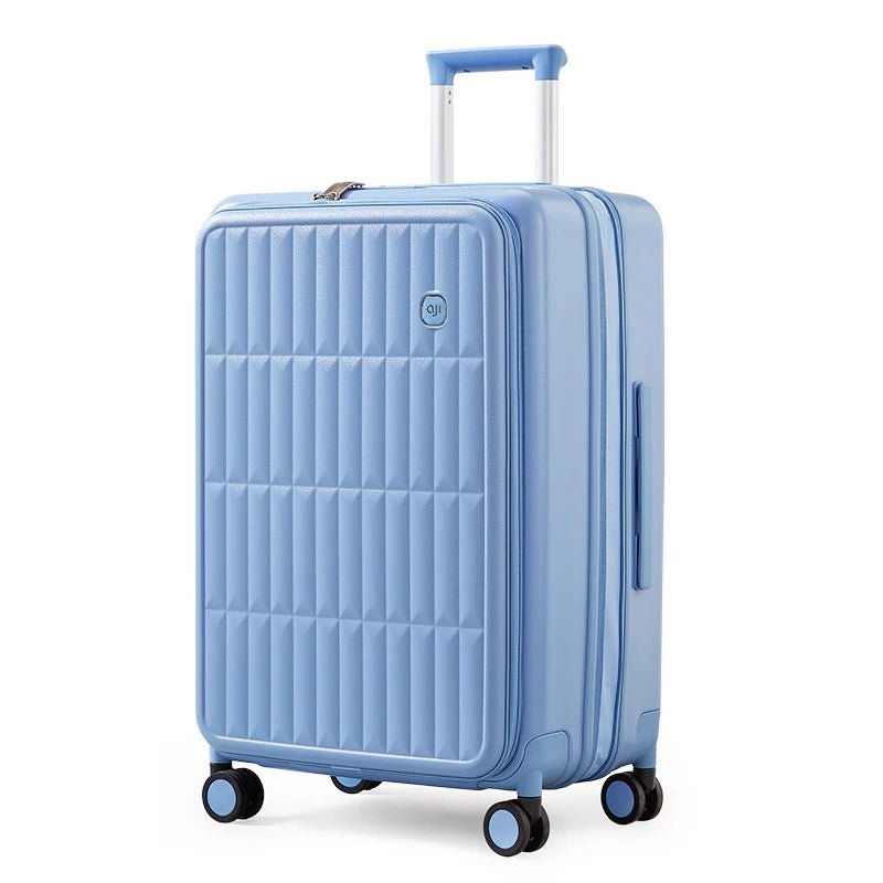 AJI Women Luggage Travel Suitcase Fashions Side Opening Carry On Luggage Expanding Capacity Trolley Case For Men 20 24 26 Inch - RELUX.STOREAJI Women Luggage Travel Suitcase Fashions Side Opening Carry On Luggage Expanding Capacity Trolley Case For Men 20 24 26 Inch