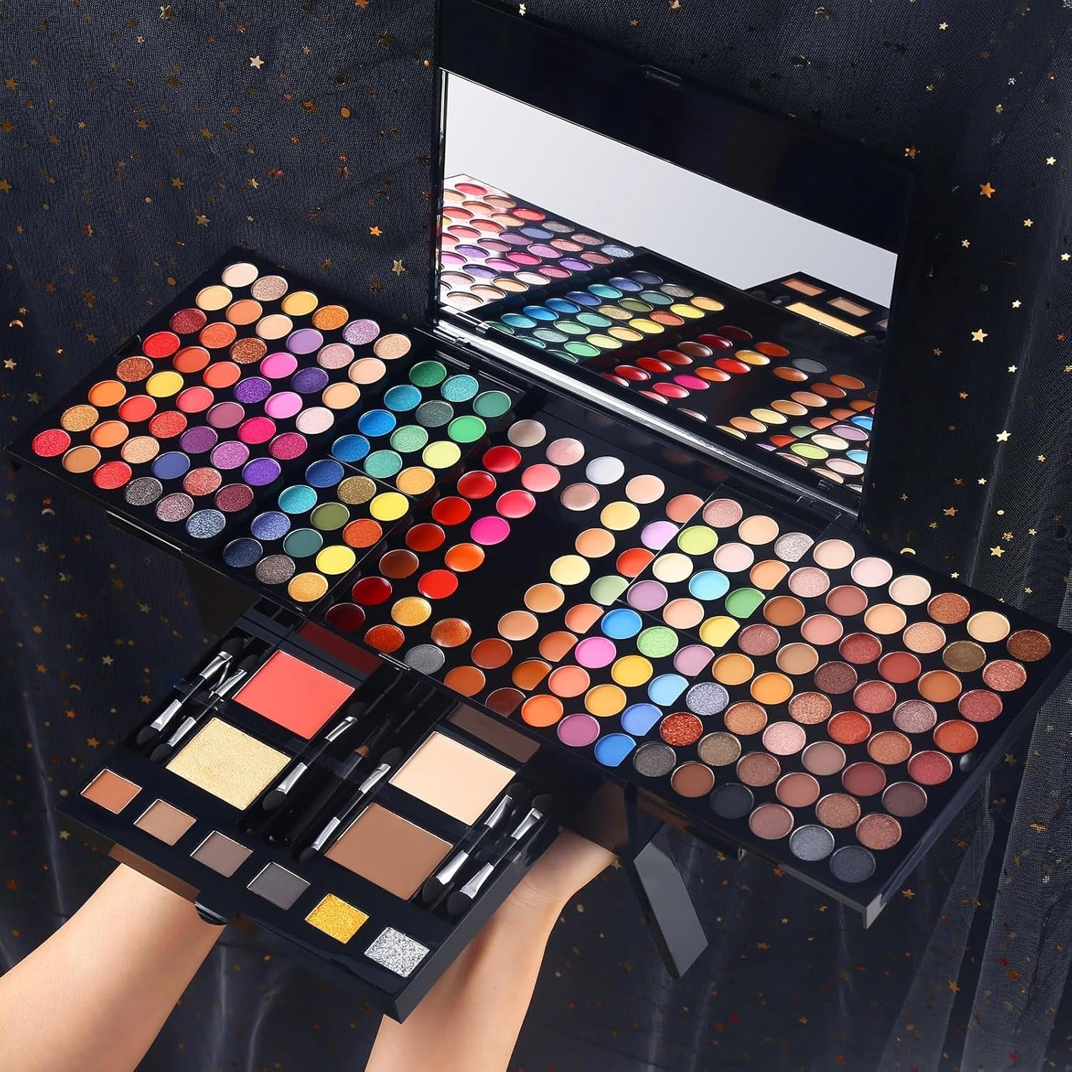 All in One Makeup Kit for Women – Professional Eyeshadow & Lip Gloss Set | Complete Makeup Gift Box - RELUX.STORE