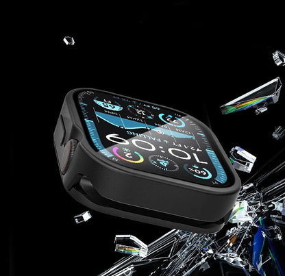 Aluminum Alloy Waterproof Case for Apple Watch Ultra 2 49mm 46mm 45mm 44mm 42mm Metal Full Coverage Iwatch Series 10 9 8 7 6 SE - RELUX.STORE