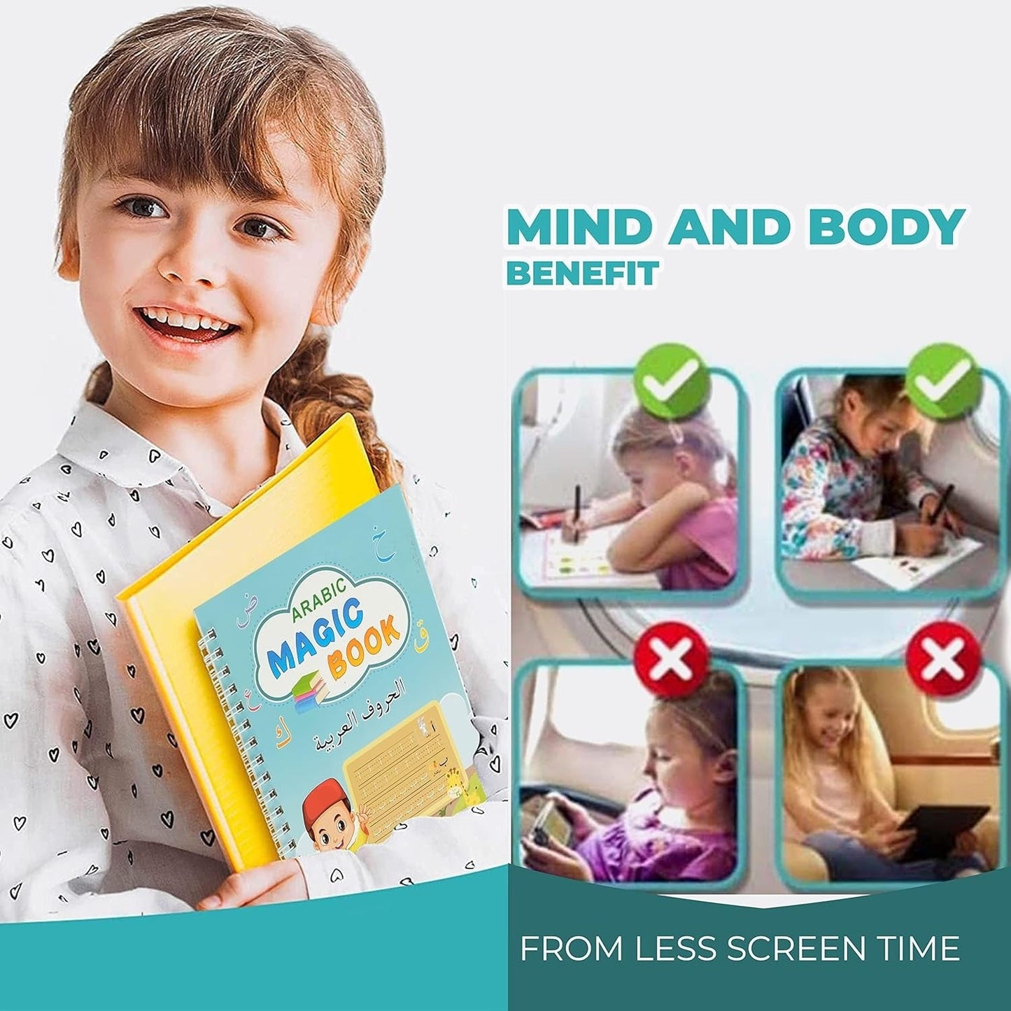 Arabic Magic Copybook for Kids - RELUX.STORE