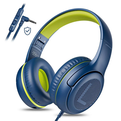 "AT2 Surround Stereo Gaming Headphones – 3.5mm Wired Headset with Mic, Soft Memory Earmuffs for PC, Laptop, Kids & Toddlers (1/2/3 Pack)" - RELUX.STORE
