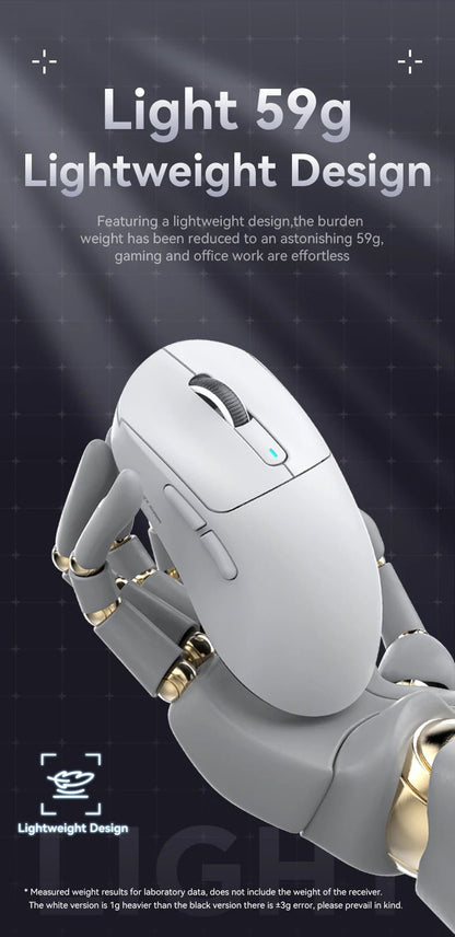 Attack Shark X3Pro X3 Wireless Mouse Lightweight PAW3395 26000dpi Tri - Mode Connection Macro Gaming Mouse for Win/Xbox/PS/Mac - RELUX.STORE