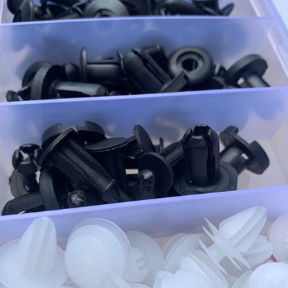 Auto Fastener Clip Mixed Car Body Push Retainer Pin Rivet Bumper Door Trim Panel Fastener Kit Car Clips Box or Bag packaging - RELUX.STORE