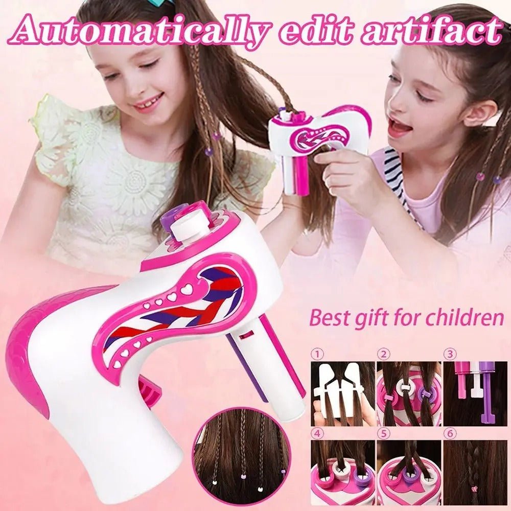 “Automatic Hair Braider – Electric Hair Styling Tool for Quick, Easy & Beautiful Braids | Salon - Quality Hair Styling at Home” - RELUX.STORE