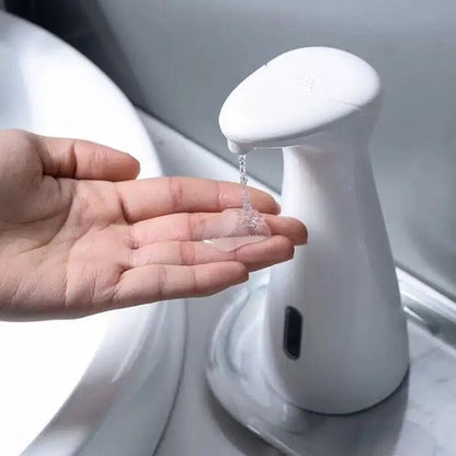 Automatic Sensor Soap Dispenser White High Quality Abs Waterproof Hand Soap Sensor Bathroom Smart Wash Handpiece - RELUX.STORE