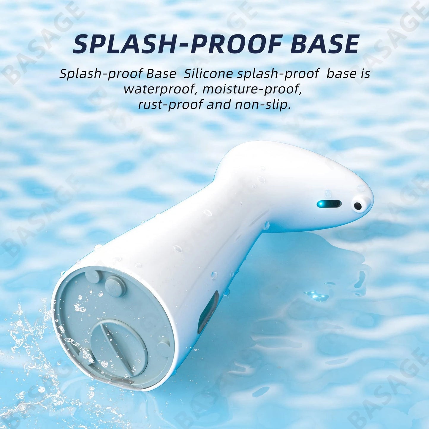 Automatic Sensor Soap Dispenser White High Quality Abs Waterproof Hand Soap Sensor Bathroom Smart Wash Handpiece - RELUX.STORE