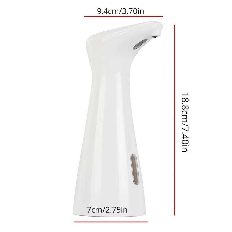 Automatic Sensor Soap Dispenser White High Quality Abs Waterproof Hand Soap Sensor Bathroom Smart Wash Handpiece - RELUX.STORE
