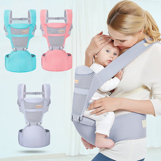 “Baby Carrier Waist Stool – Multifunctional Ergonomic Baby Hip Seat with Storage | Comfortable Child Sitting Carrier Bag for Parents & Infants” - RELUX.STORE