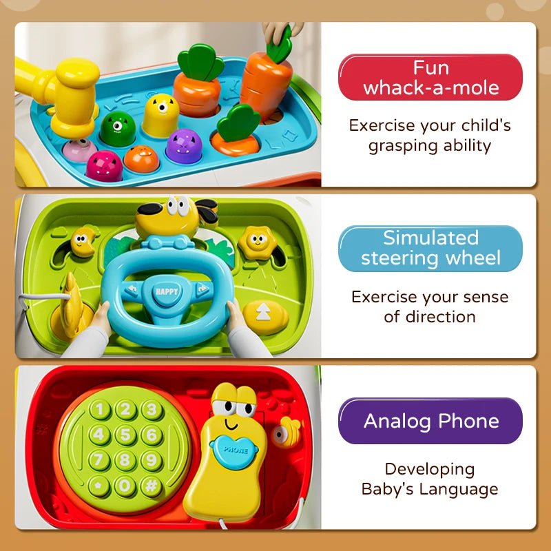 “Baby Cell Phone Toy – Musical Mobile Speaker with Lights & Sound, Educational Development Toy for 12 - Month - Old Kids, Perfect Gift” - RELUX.STORE