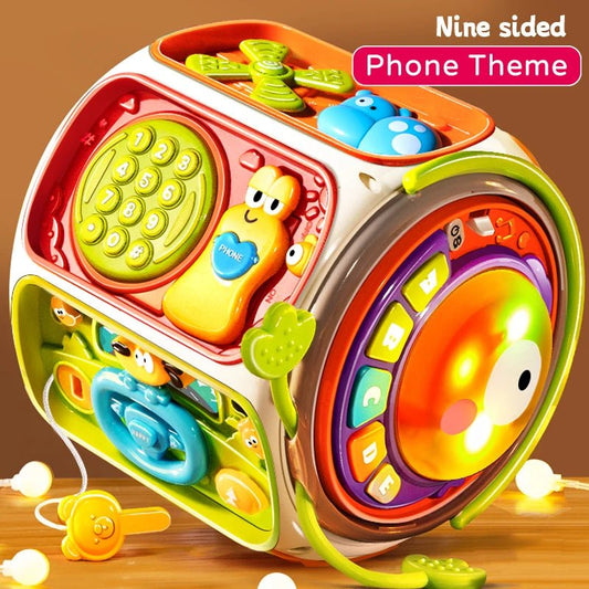 “Baby Cell Phone Toy – Musical Mobile Speaker with Lights & Sound, Educational Development Toy for 12 - Month - Old Kids, Perfect Gift” - RELUX.STORE