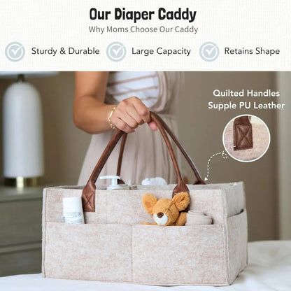 🍼 Baby Felt Storage Nursery Organizer – Keep Your Nursery Tidy & Stylish! - RELUX.STORE