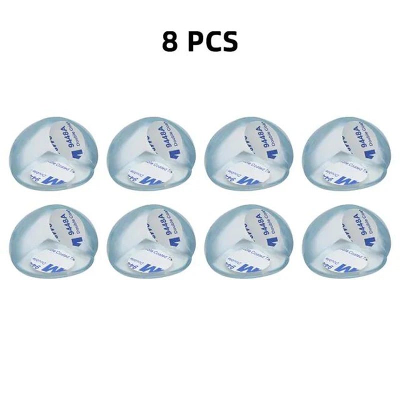 “Baby Safety Corner Protectors – 4/8/12pcs Transparent Silicone Table Edge Guards | Child Anti - Collision Corner Cushions for Furniture Protection” - RELUX.STORE