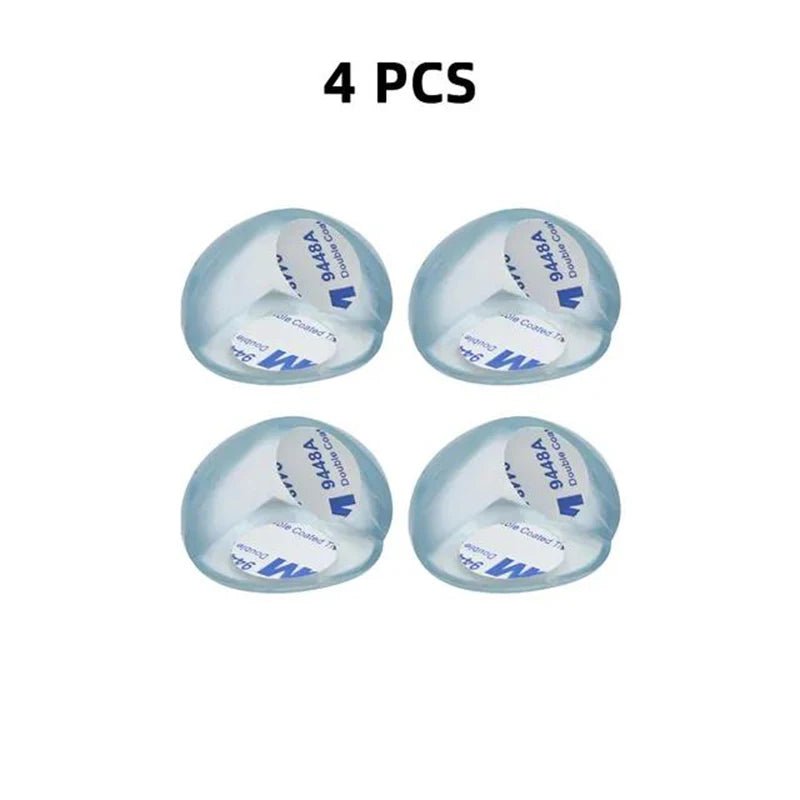 “Baby Safety Corner Protectors – 4/8/12pcs Transparent Silicone Table Edge Guards | Child Anti - Collision Corner Cushions for Furniture Protection” - RELUX.STORE
