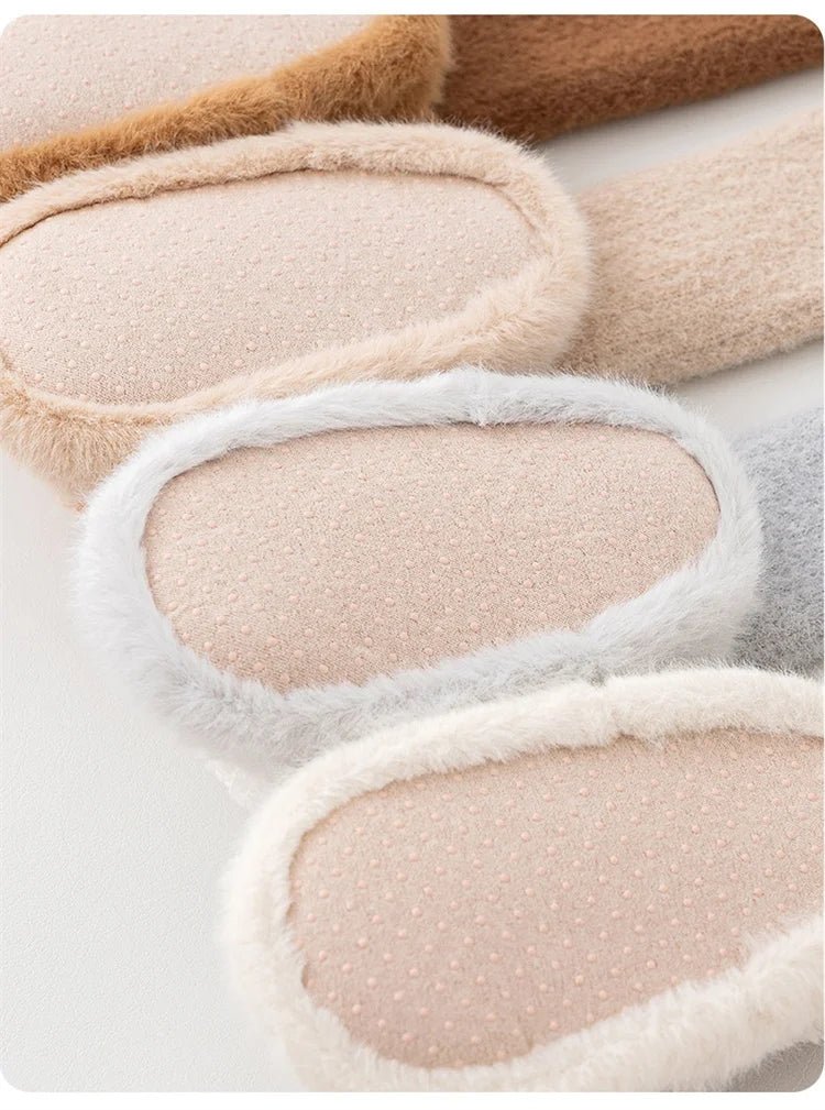 Baby Socks For Girls Boys Shoes Velvet Winter Thicken Warm Cartoon Bear Newborn Floor Sock Non Slip Soft Toddler First Walker - RELUX.STOREBaby Socks For Girls Boys Shoes Velvet Winter Thicken Warm Cartoon Bear Newborn Floor Sock Non Slip Soft Toddler First Walker