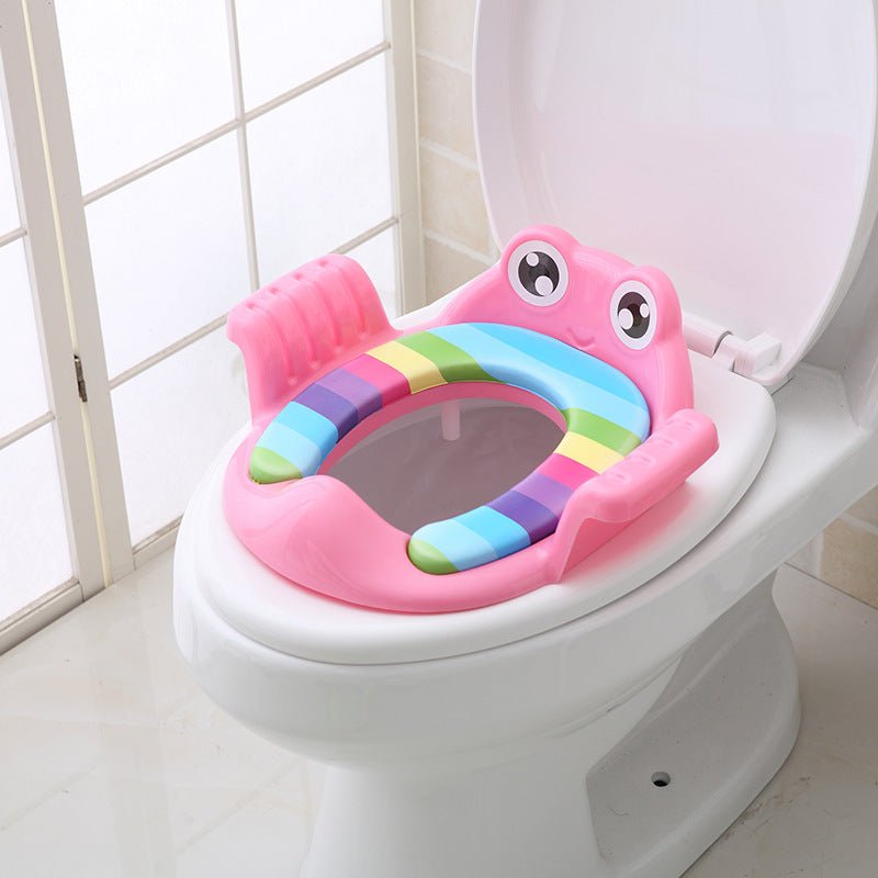 “Baby & Toddler Toilet Seat – Soft Comfortable Kids Potty Trainer Seat for Children | Safe & Adjustable Toilet Training Solution” - RELUX.STORE
