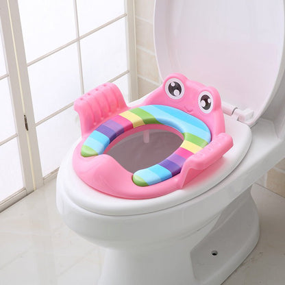 “Baby & Toddler Toilet Seat – Soft Comfortable Kids Potty Trainer Seat for Children | Safe & Adjustable Toilet Training Solution” - RELUX.STORE