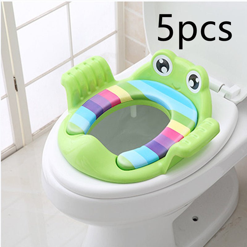 “Baby & Toddler Toilet Seat – Soft Comfortable Kids Potty Trainer Seat for Children | Safe & Adjustable Toilet Training Solution” - RELUX.STORE