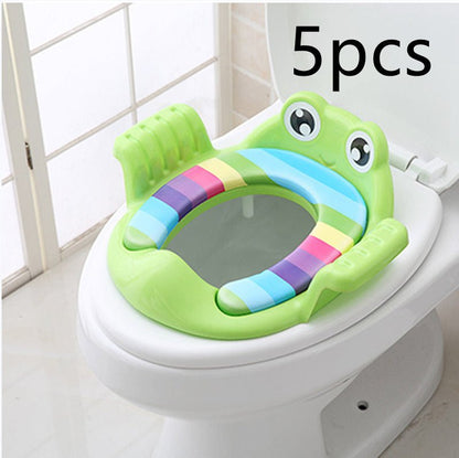 “Baby & Toddler Toilet Seat – Soft Comfortable Kids Potty Trainer Seat for Children | Safe & Adjustable Toilet Training Solution” - RELUX.STORE