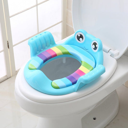 “Baby & Toddler Toilet Seat – Soft Comfortable Kids Potty Trainer Seat for Children | Safe & Adjustable Toilet Training Solution” - RELUX.STORE