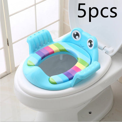 “Baby & Toddler Toilet Seat – Soft Comfortable Kids Potty Trainer Seat for Children | Safe & Adjustable Toilet Training Solution” - RELUX.STORE