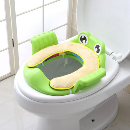 “Baby & Toddler Toilet Seat – Soft Comfortable Kids Potty Trainer Seat for Children | Safe & Adjustable Toilet Training Solution” - RELUX.STORE