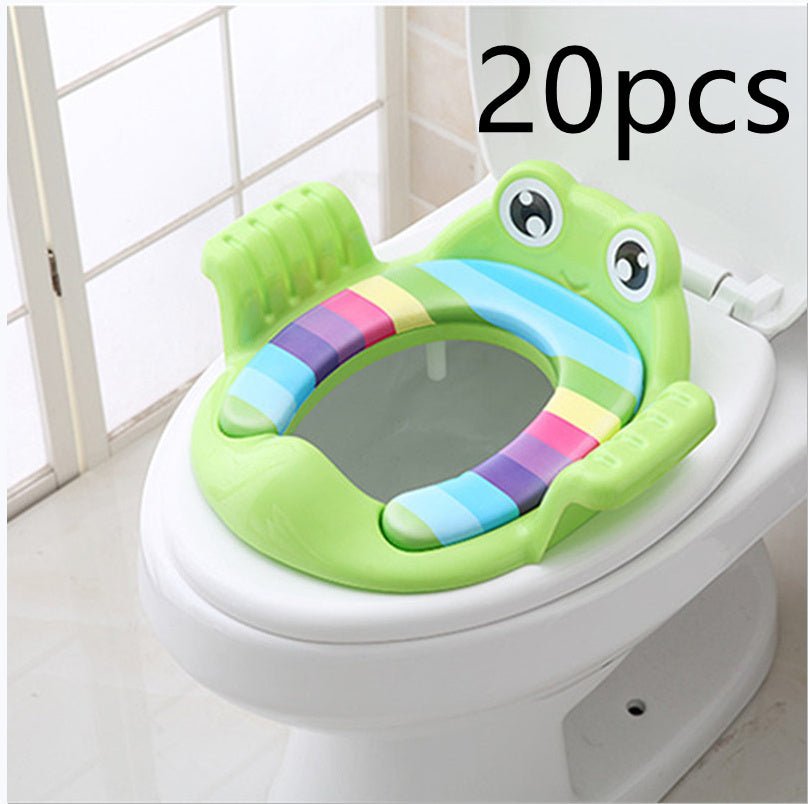 “Baby & Toddler Toilet Seat – Soft Comfortable Kids Potty Trainer Seat for Children | Safe & Adjustable Toilet Training Solution” - RELUX.STORE