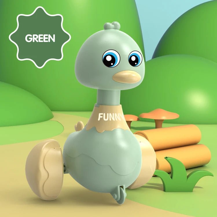 “Baby Toy Swing Duck Pull - Back Car – Cartoon Animal Inertia Vehicle for Toddlers, Early Education Toy for Boys & Girls” - RELUX.STORE